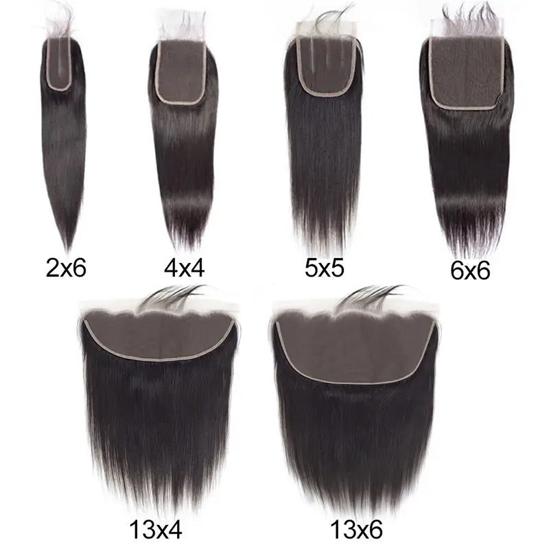 Transparent Lace Closure & Frontal