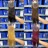 11A Double Drawn 5x5 Transparent Closure Straight