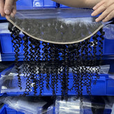 13x4 HD/ Transparent Frontal Curly