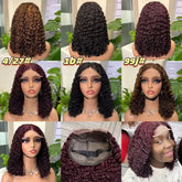 5x5 Double Drawn Raw Hair Wig Bohemian Curl