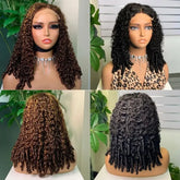 5x5 Double Drawn Raw Hair Wig Bohemian Spiral Curl