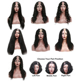 Straight Wavy Kinky & Curly U-Part Raw Hair Wig