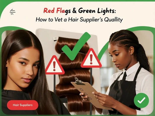 Red Flags & Green Lights: How to Vet a Hair Supplier's Quality Before You Lose Money