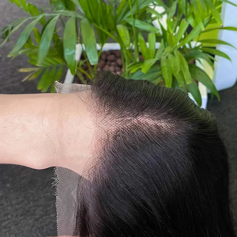 10A Custom HD/Transparent Frontal Raw Hair Wig Loose Deep