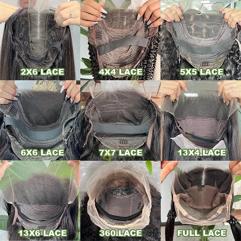 10A Custom HD/Transparent Frontal Raw Hair Wig Water Wave