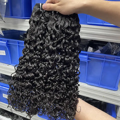 10A Raw Cambodian Virgin Hair Weaving Water Wave