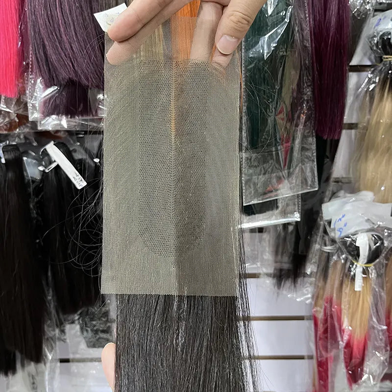 11A+ 2x6 Double Drawn Closure Vietnamese Bone Straight Hair