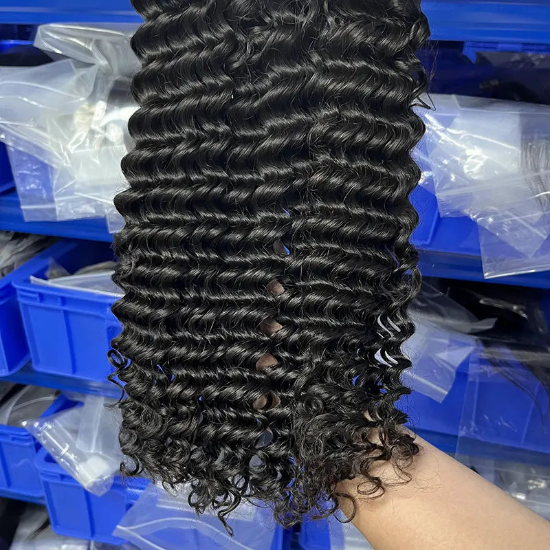 12A Raw Vietnamese Virgin Hair Weaving Deep Wave