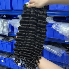 12A Raw Vietnamese Virgin Hair Weaving Loose Deep