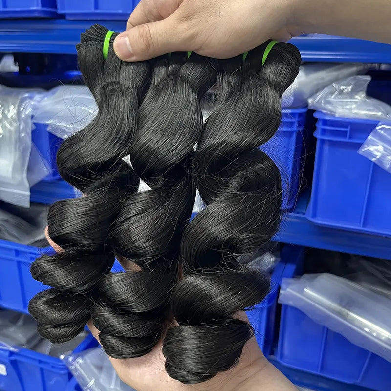 12A Raw Vietnamese Virgin Hair Weaving Loose Wave