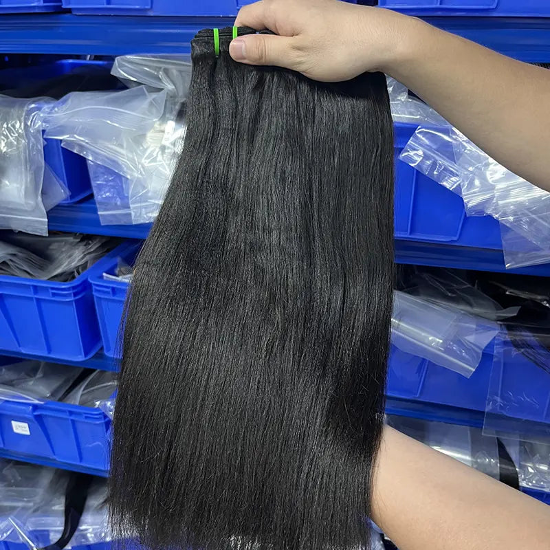 12A Raw Vietnamese Virgin Hair Weaving Yaki