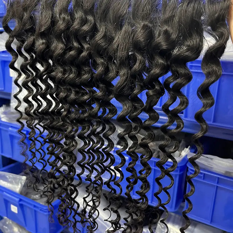 13x4 HD/ Transparent Frontal Deep Wave