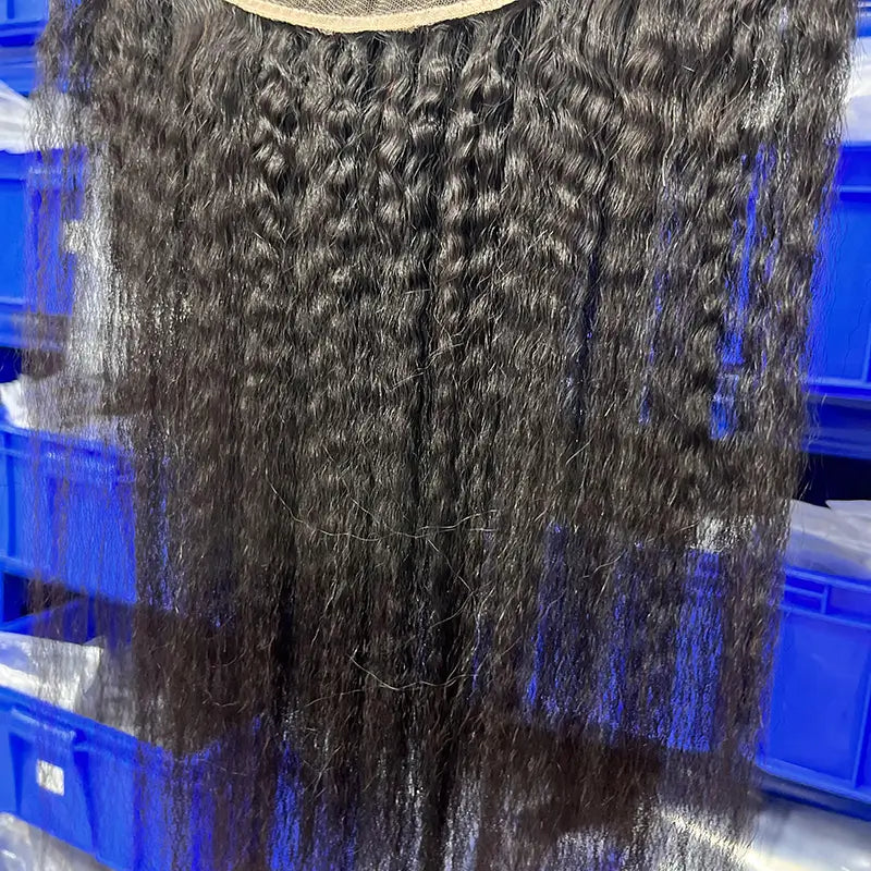 13x4 HD/ Transparent Frontal Kinky Straight
