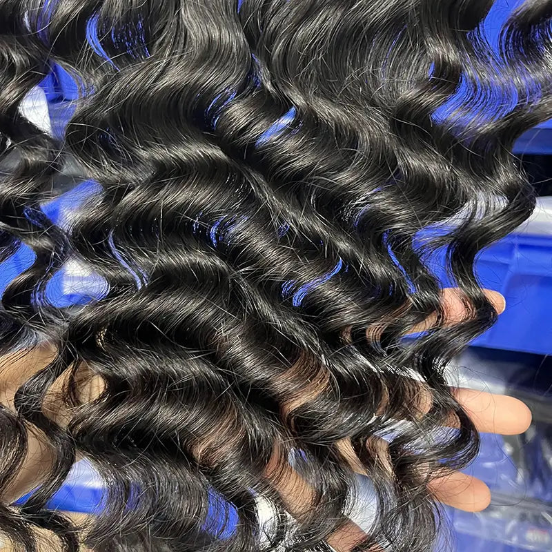 13x4 HD/ Transparent Frontal Loose Deep