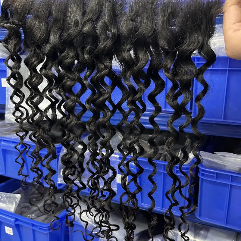 13x4 HD/ Transparent Frontal Water Wave