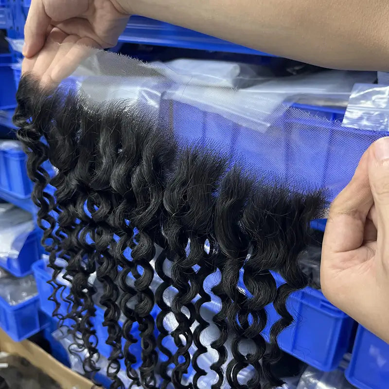 13x4 HD/ Transparent Frontal Water Wave