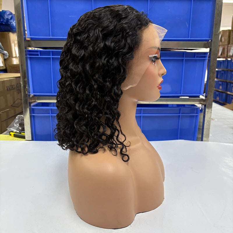 13x4 Frontal Bob Wig Water Wave