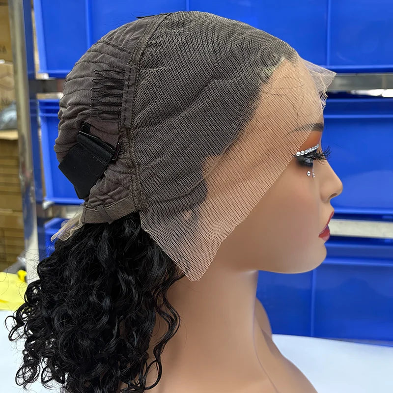13x4 Frontal Bob Wig Water Wave