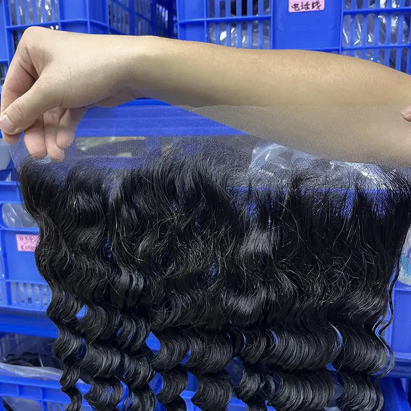 13x6 HD/ Transparent Frontal Loose Deep