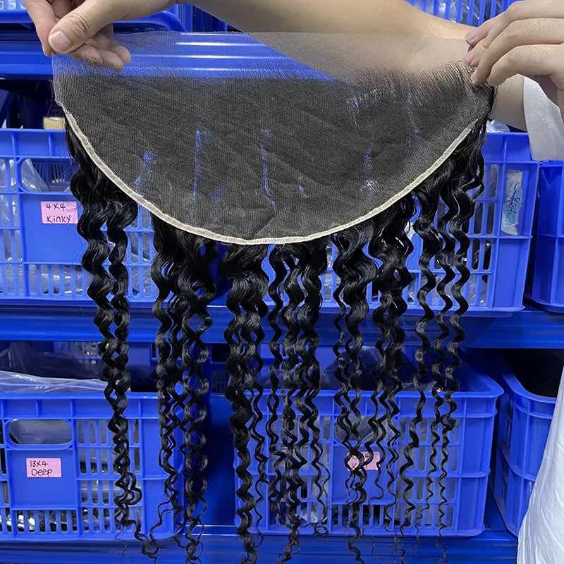 13x6 HD/ Transparent Frontal Water Wave