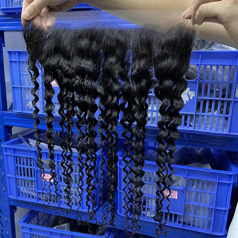 13x6 HD/ Transparent Frontal Water Wave