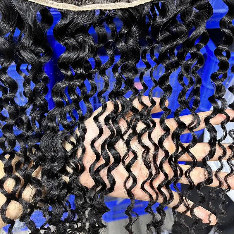 13x6 HD/ Transparent Frontal Water Wave