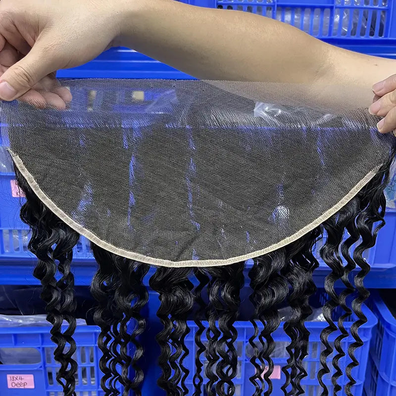 13x6 HD/ Transparent Frontal Water Wave