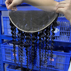 13x6 HD/ Transparent Frontal Water Wave