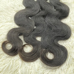 15A Raw Single Donor Virgin Hair Weaving Body Wave