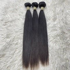 15A Single Donor Raw Hair Weaving Straight