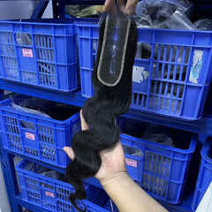 2x6 HD/ Transparent Closure Body Wave