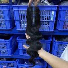 2x6 HD/ Transparent Closure Body Wave