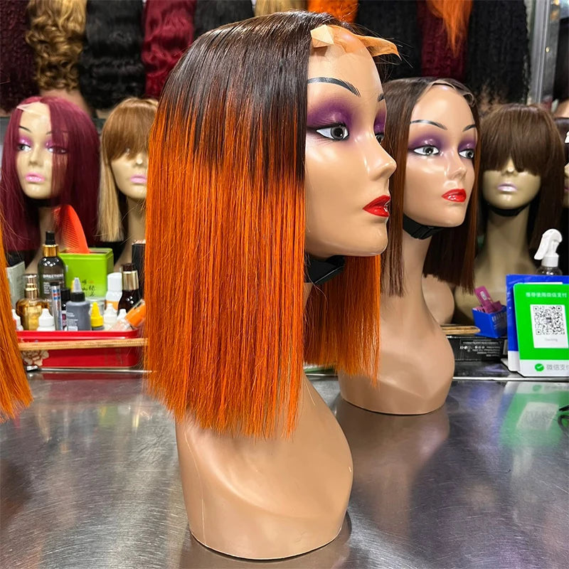 2x6 Vietnamese Double Drawn Closure Bob Raw Hair Wig Bone Straight