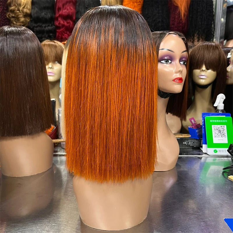 2x6 Vietnamese Double Drawn Closure Bob Raw Hair Wig Bone Straight