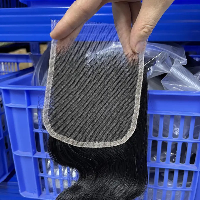 4x4 HD/ Transparent Closure Body Wave