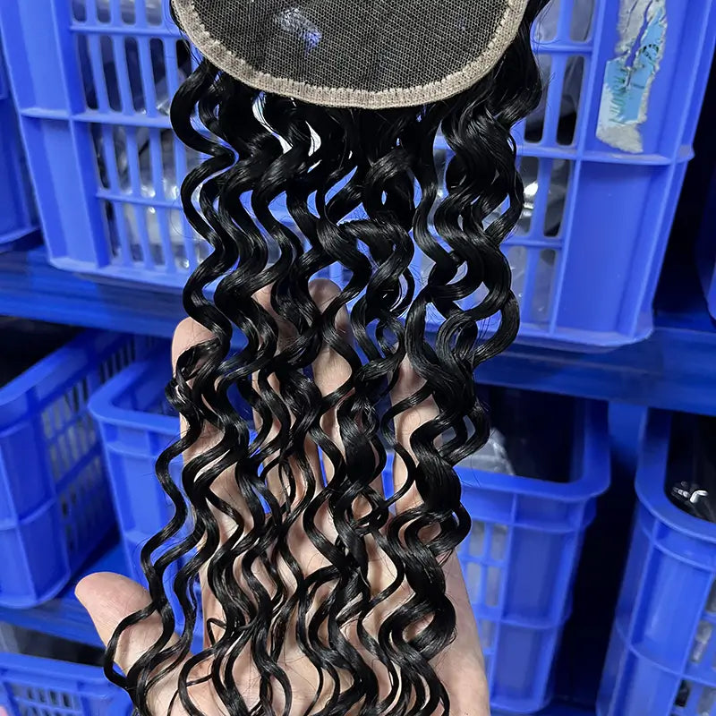 4x4 HD/ Transparent Closure Water Wave