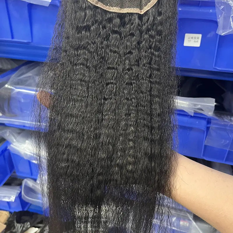 5x5 HD/ Transparent Closure Kinky Straight