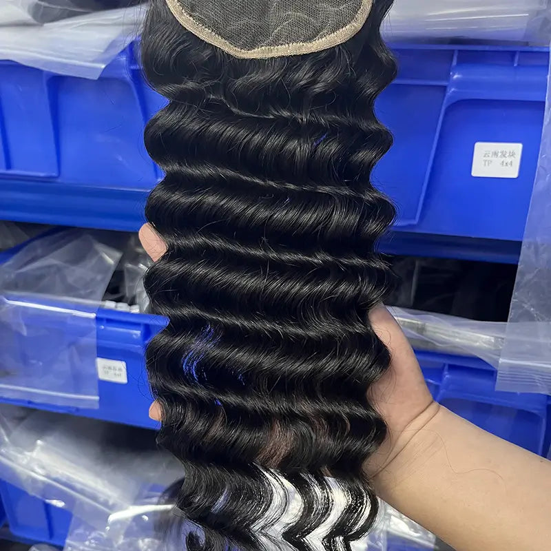 5x5 HD/ Transparent Closure Loose Deep
