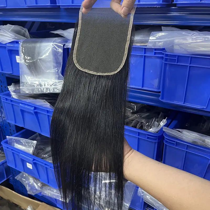 5x5 HD/ Transparent Closure Straight