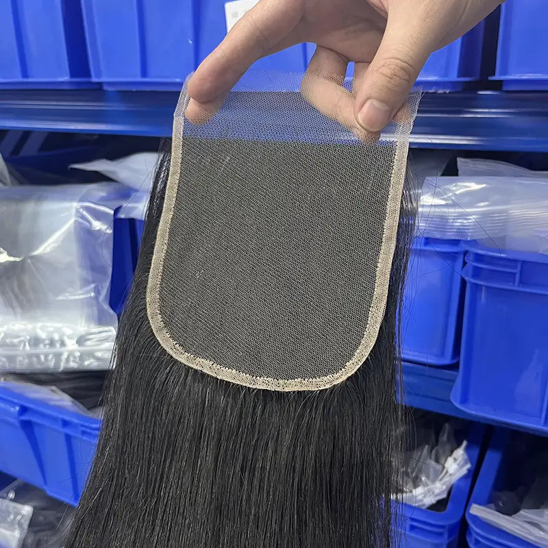 5x5 HD/ Transparent Closure Straight