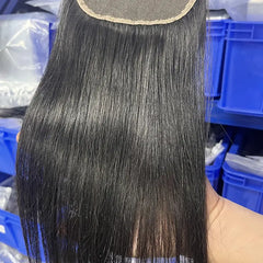 5x5 HD/ Transparent Closure Straight