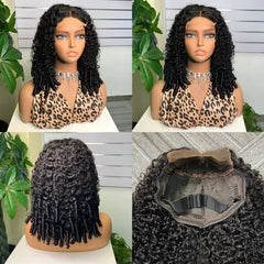 5x5 Double Drawn Raw Hair Wig Bohemian Spiral Curl