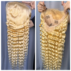 #613 Blonde 13x4 Frontal Lace Colored Wig