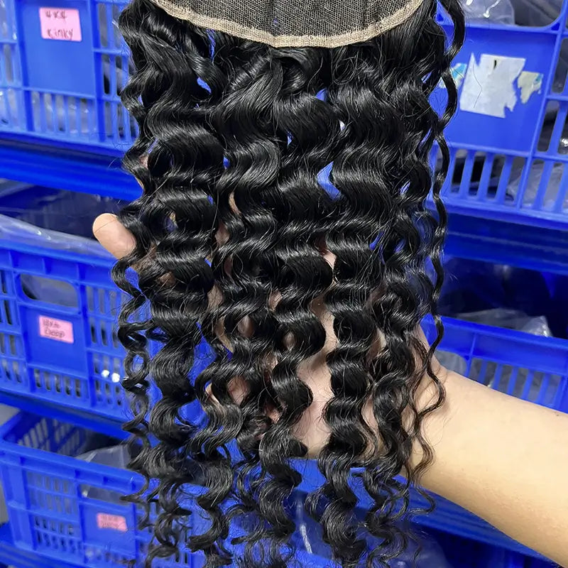 6x6 HD/ Transparent Closure Deep Wave