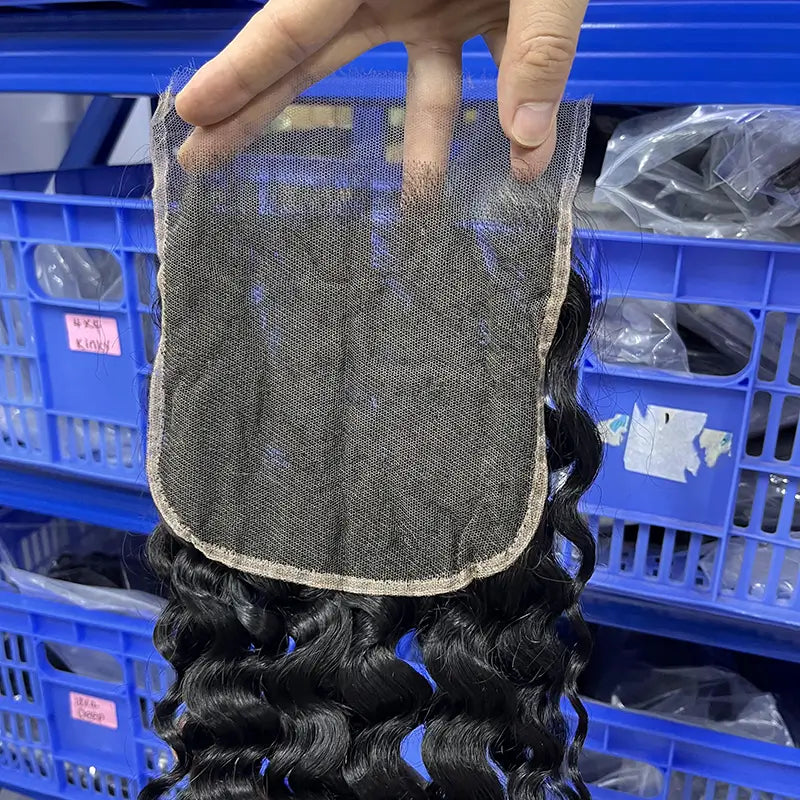 6x6 HD/ Transparent Closure Deep Wave