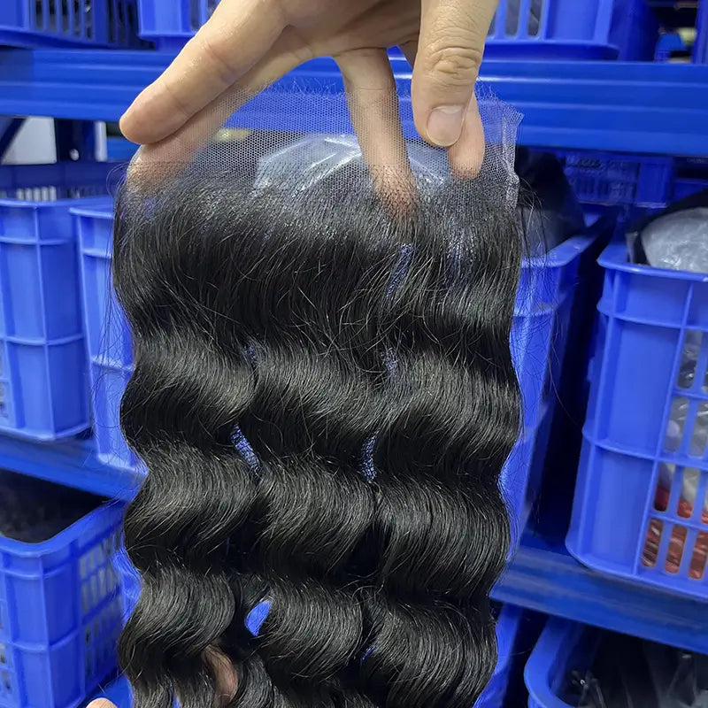 6x6 HD/ Transparent Closure Loose Deep