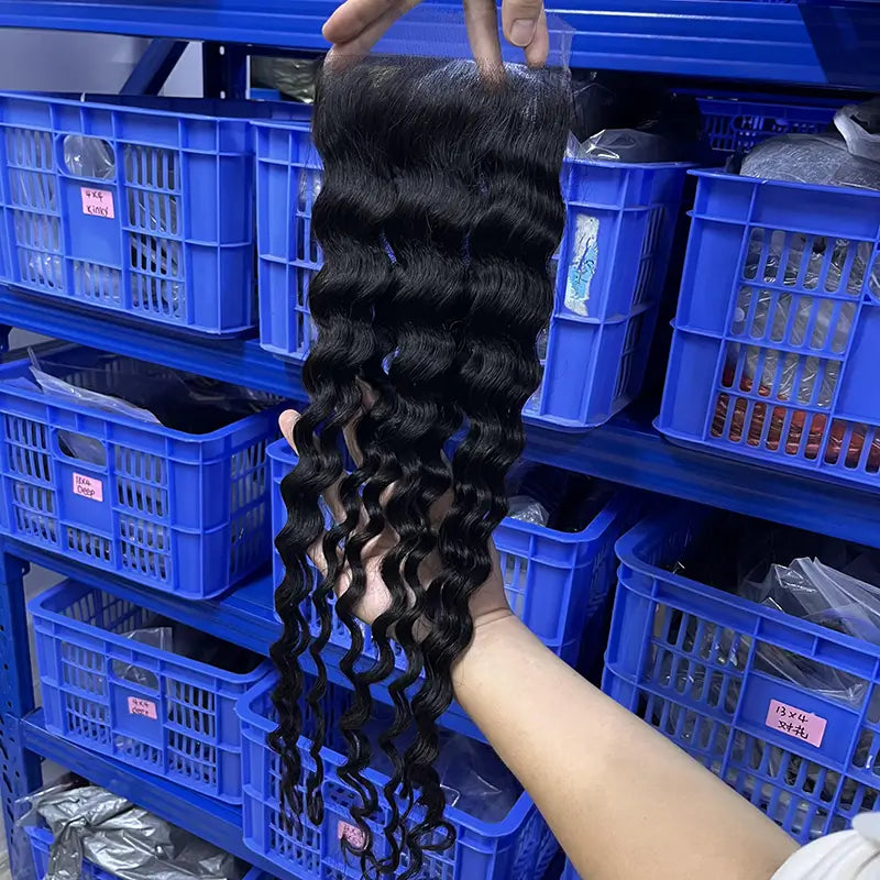 6x6 HD/ Transparent Closure Loose Deep