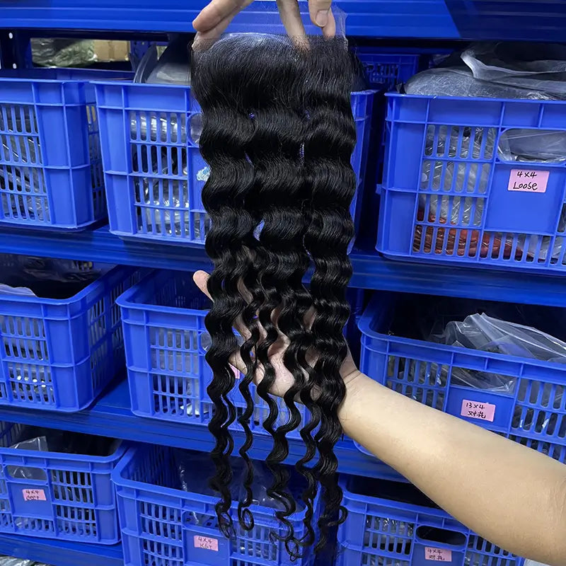 6x6 HD/ Transparent Closure Loose Deep