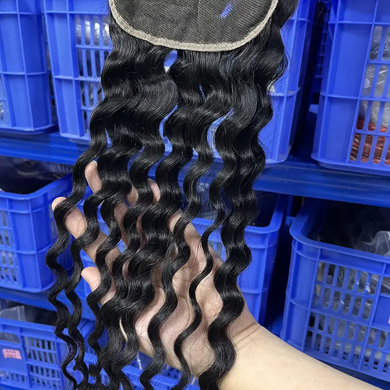 6x6 HD/ Transparent Closure Loose Deep