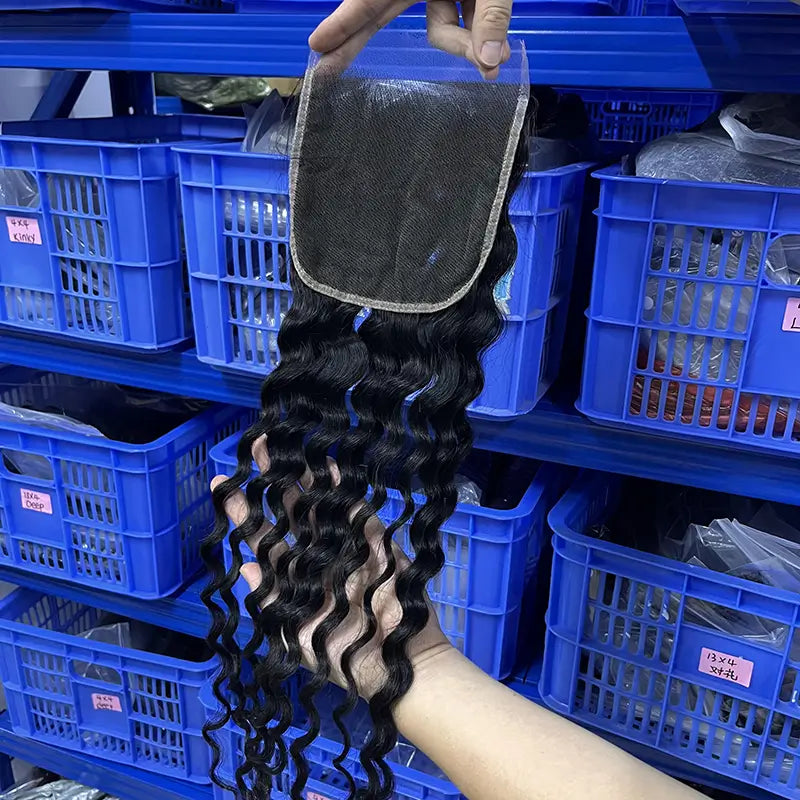 6x6 HD/ Transparent Closure Loose Deep